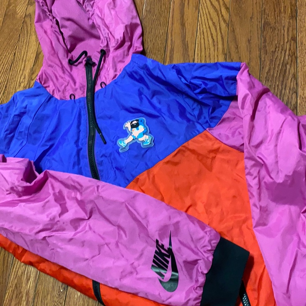 Rubber patch Multicolor NIKE windbreaker